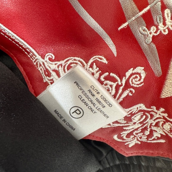 NEW Jeff Hamilton x Formula 1 x PacSun Full Leather Racing Jacket Small - Picture 10 of 11